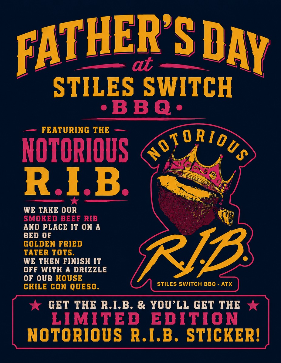 Father's Day at Stiles Switch BBQ! event photo