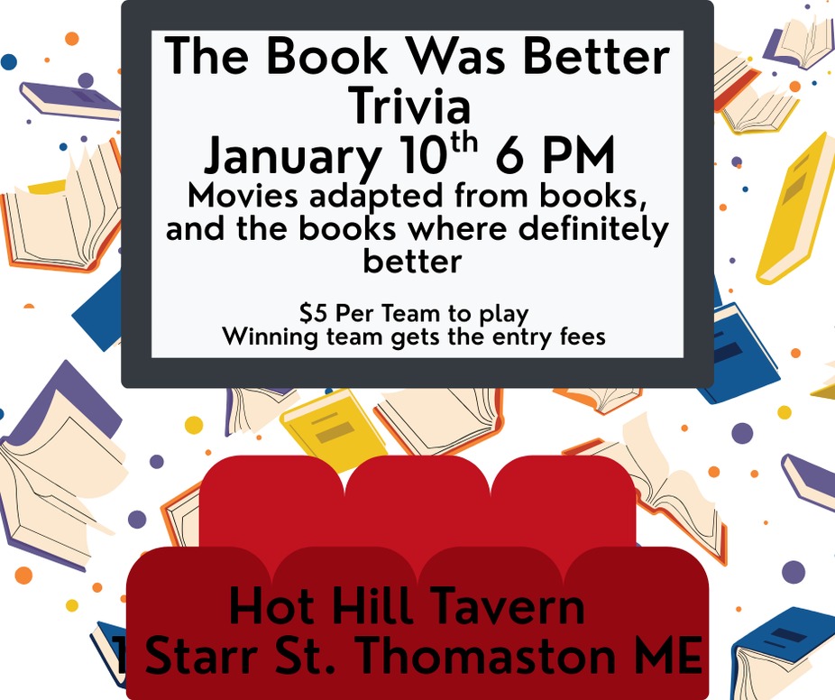 The Book Was Better Trivia Night event photo