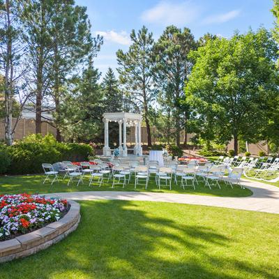Outdoor wedding venue