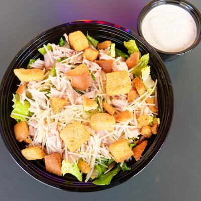 Chicken Caesar Salad.