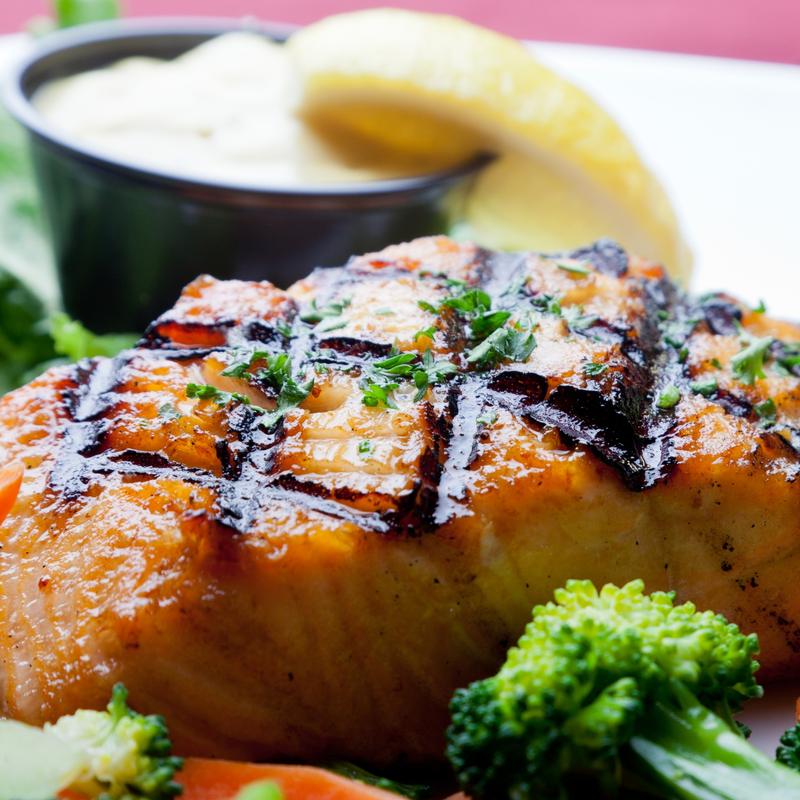 Wood Fire Grilled Salmon photo