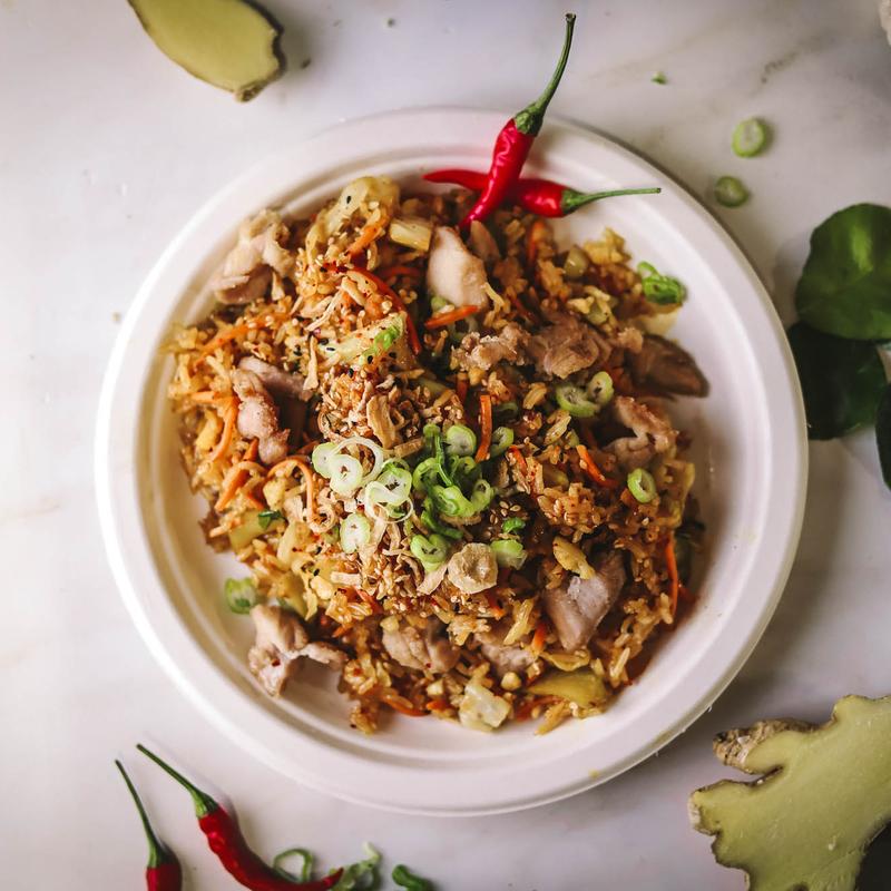 menu item 2 of 17, Singapore Fried Rice