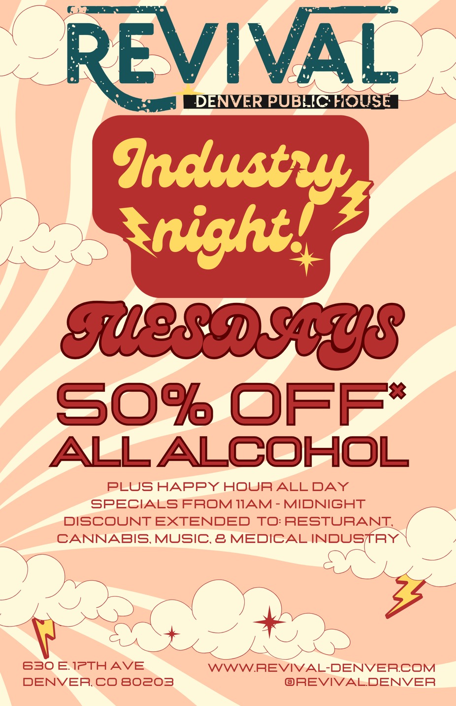 Industry Night Tuesday at Revival event photo