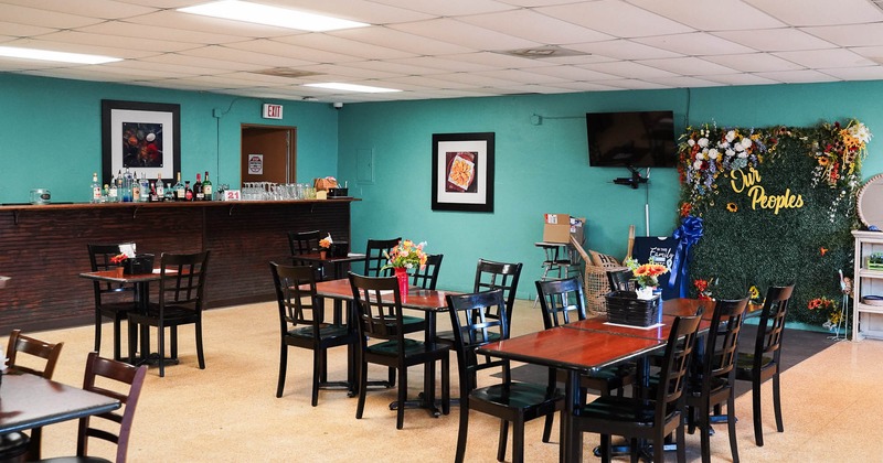 Interior, main seating area