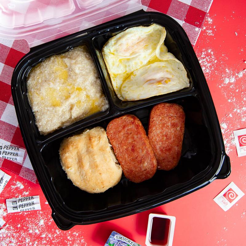 Spam & eggs plate photo