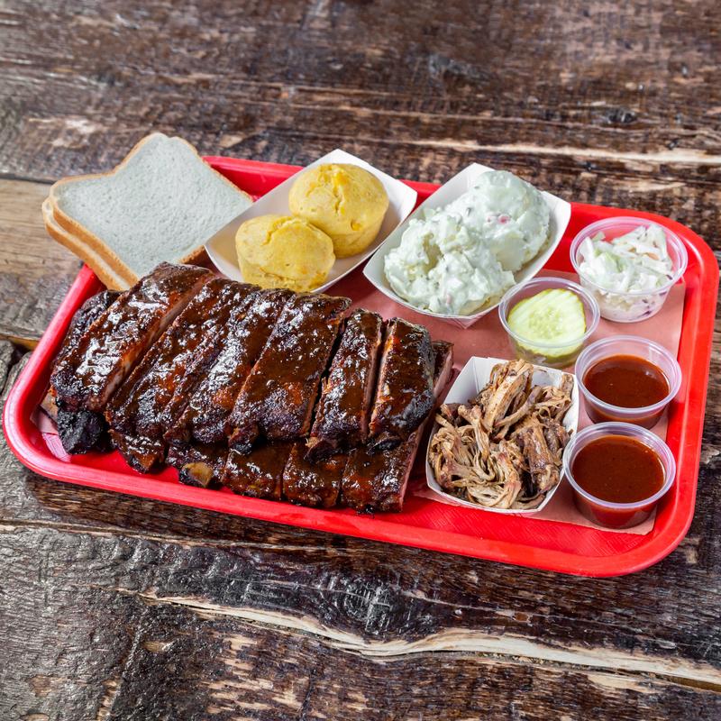 Full Slab Ribs + 1 Meat photo