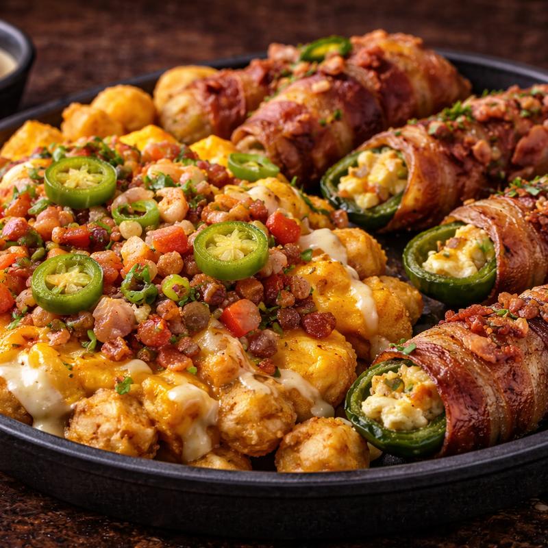 Totchos & Stuffed Jalapeños photo