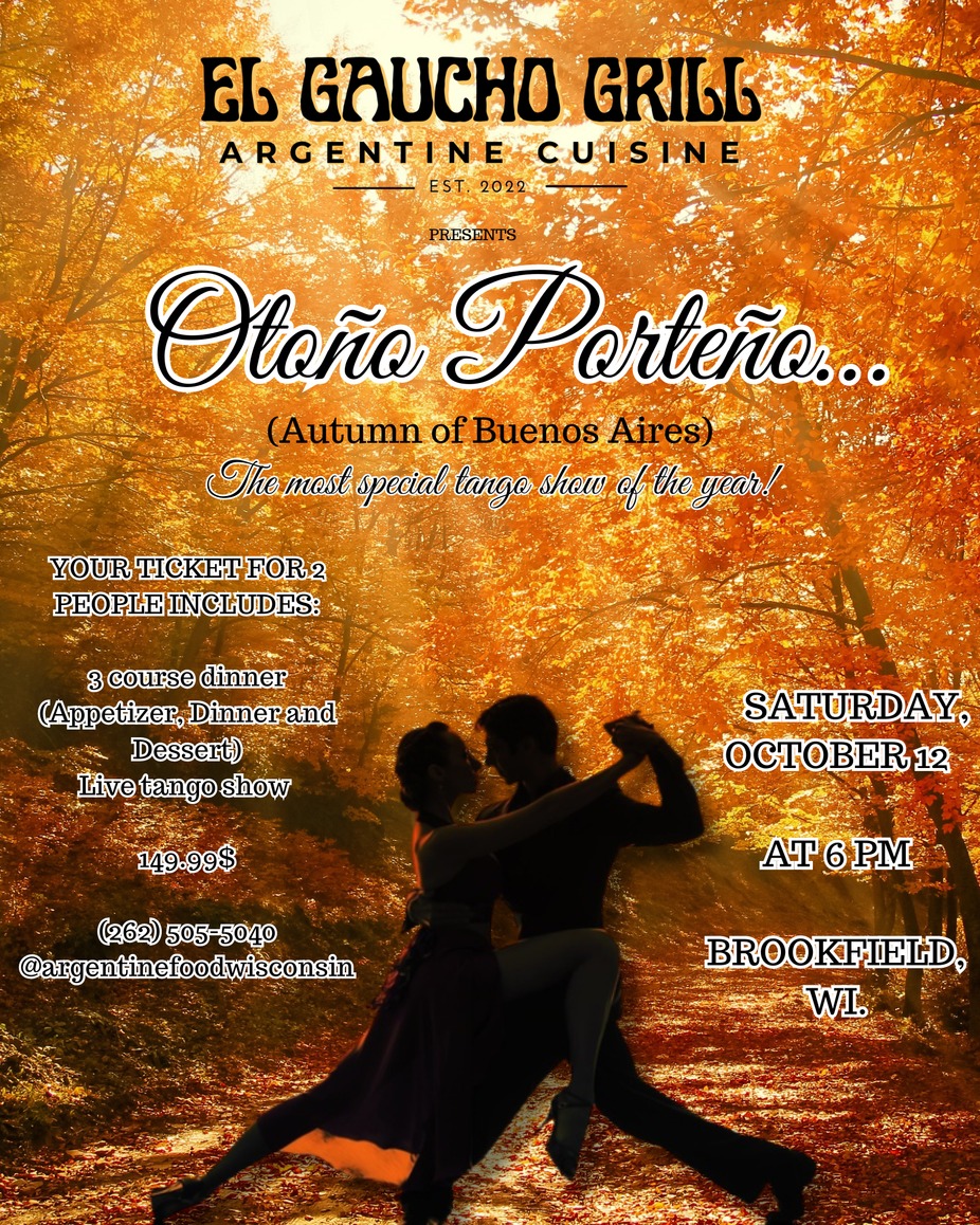 Autum of Buenos Aires: Tango & Dinner Show event photo