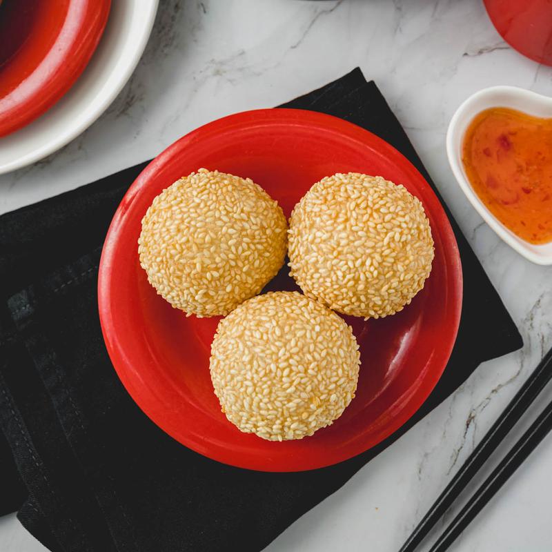 F1. Red Bean Sesame Balls photo