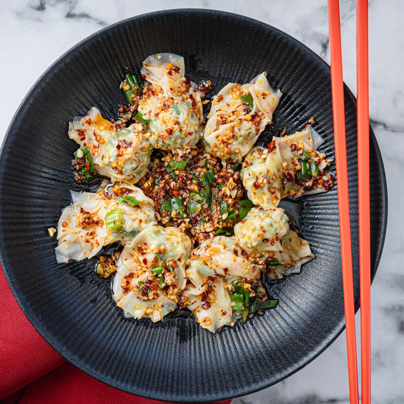 DS9. Sichun Spicy Pork & Shrimp Wontons photo