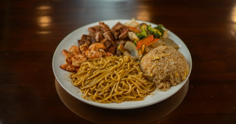 Hibachi Steak and Shrimp