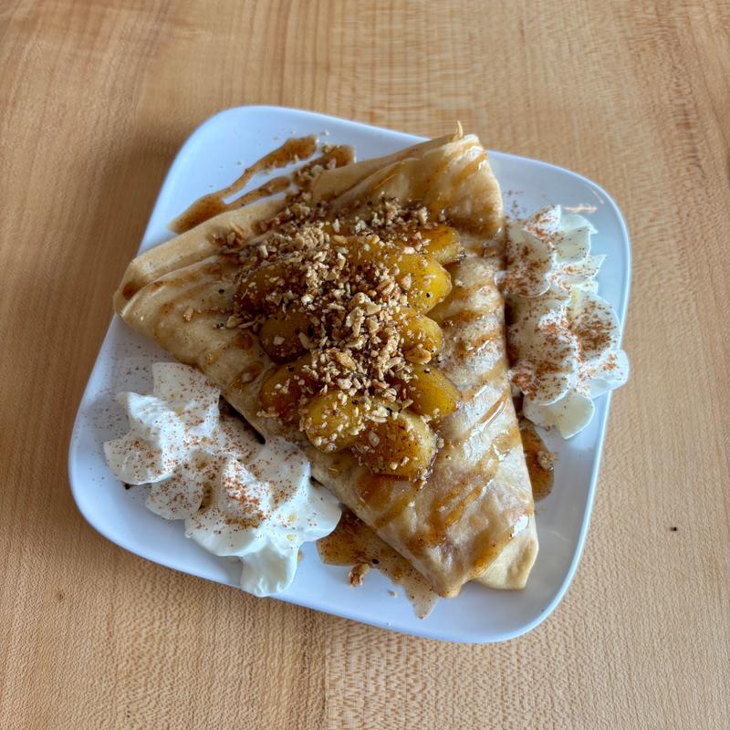 menu item 26 of 31, Apple Crisp Crepe