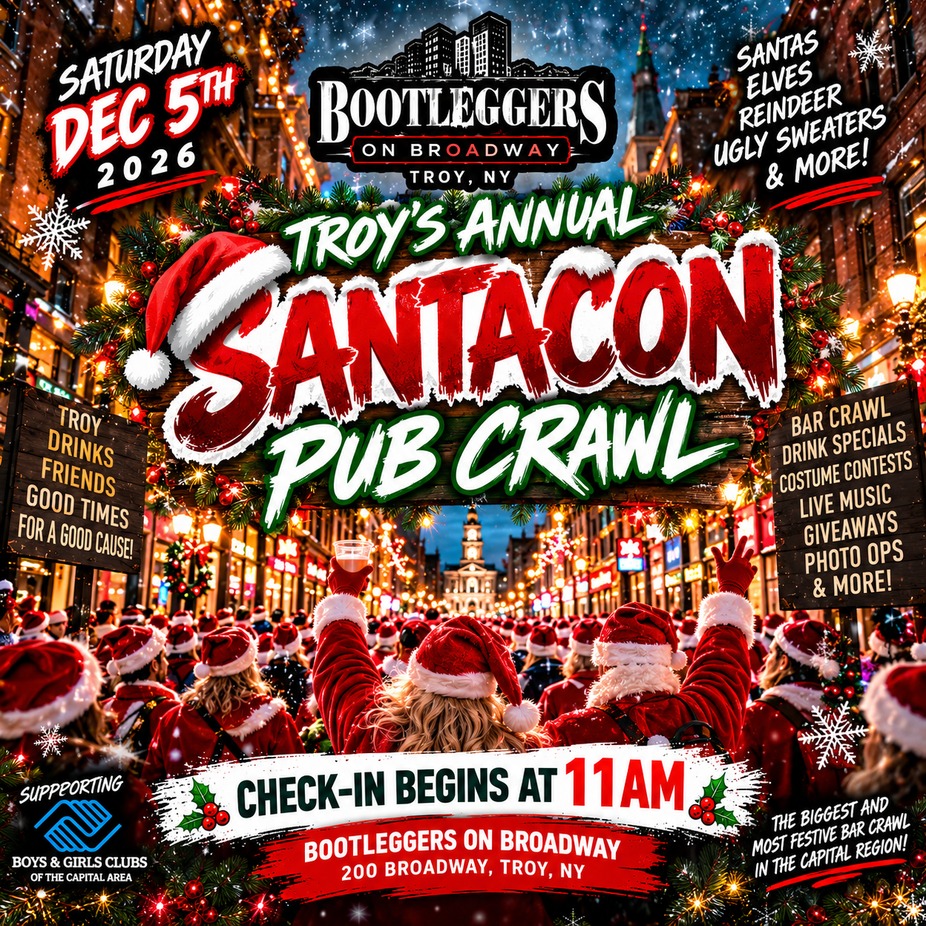 🎅🍻 TROY'S ANNUAL SANTACON PUB CRAWL! 🎄🎉 event photo