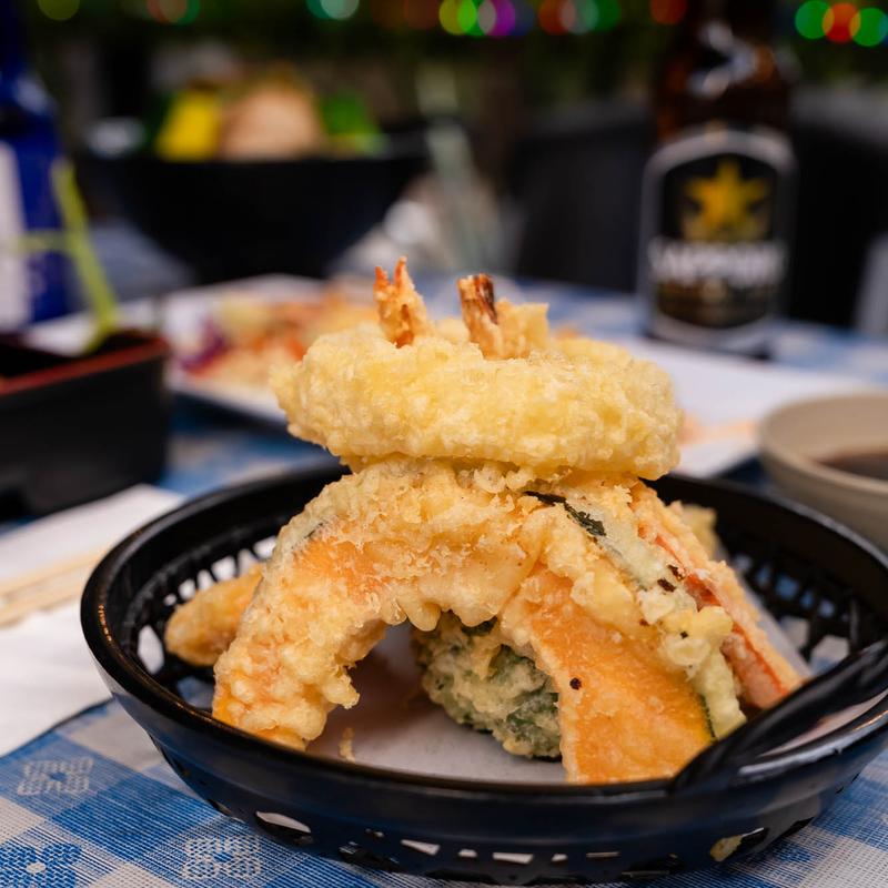 menu item 2 of 28, Shrimp and Vegetable Tempura