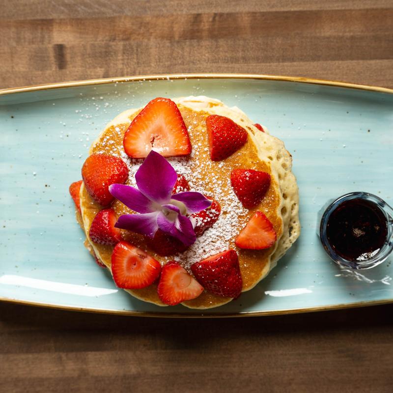 Strawberry Cheesecake Pancakes photo