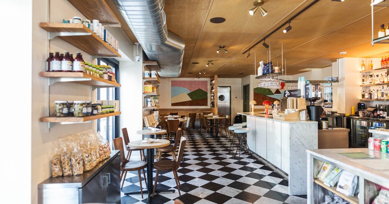 Interior, merchandise area