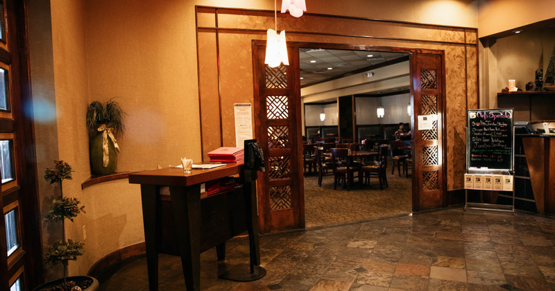 Interior, reception area