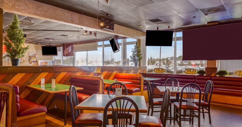 Interior, dining area