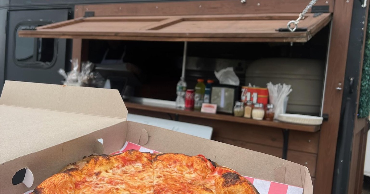 Exterior, seating area near the river