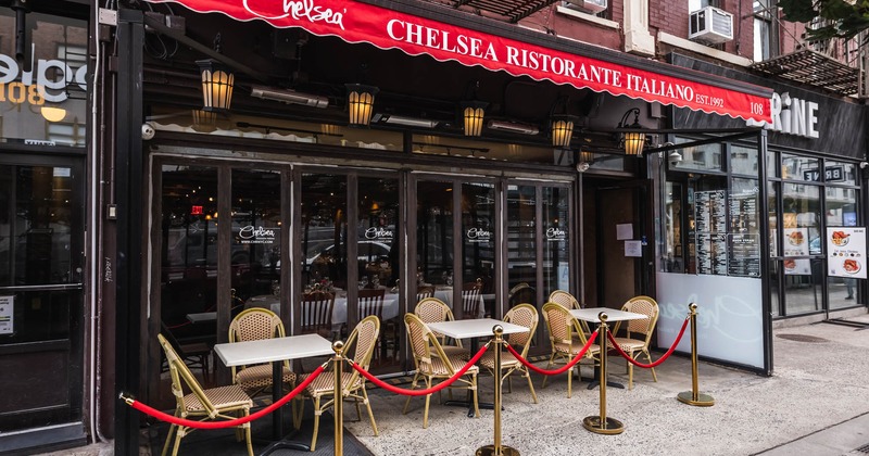 Exterior, seating area