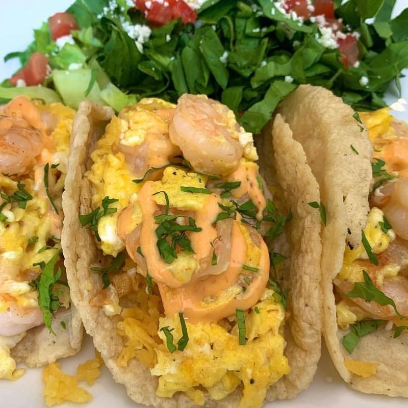 Shrimp Breakfast Tacos photo
