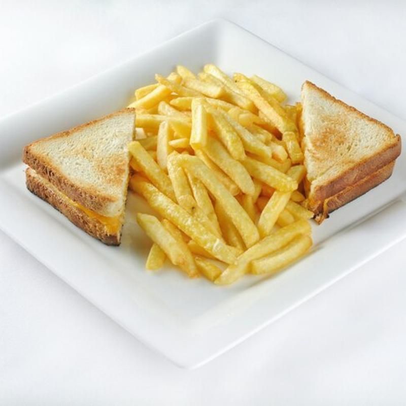 Grilled Cheese (on white or wheat) & French Fries photo