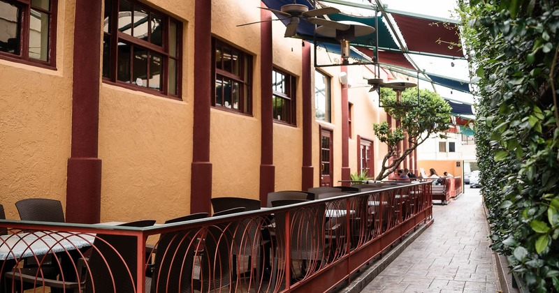 Exterior, patio area