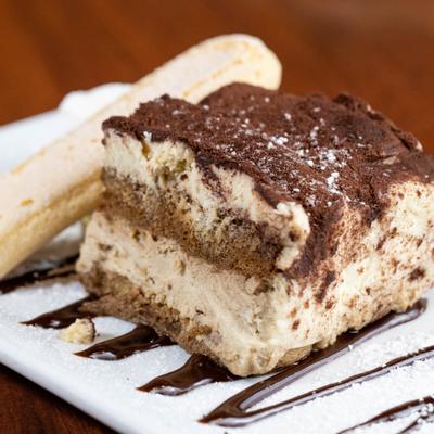 Tiramisu cake.