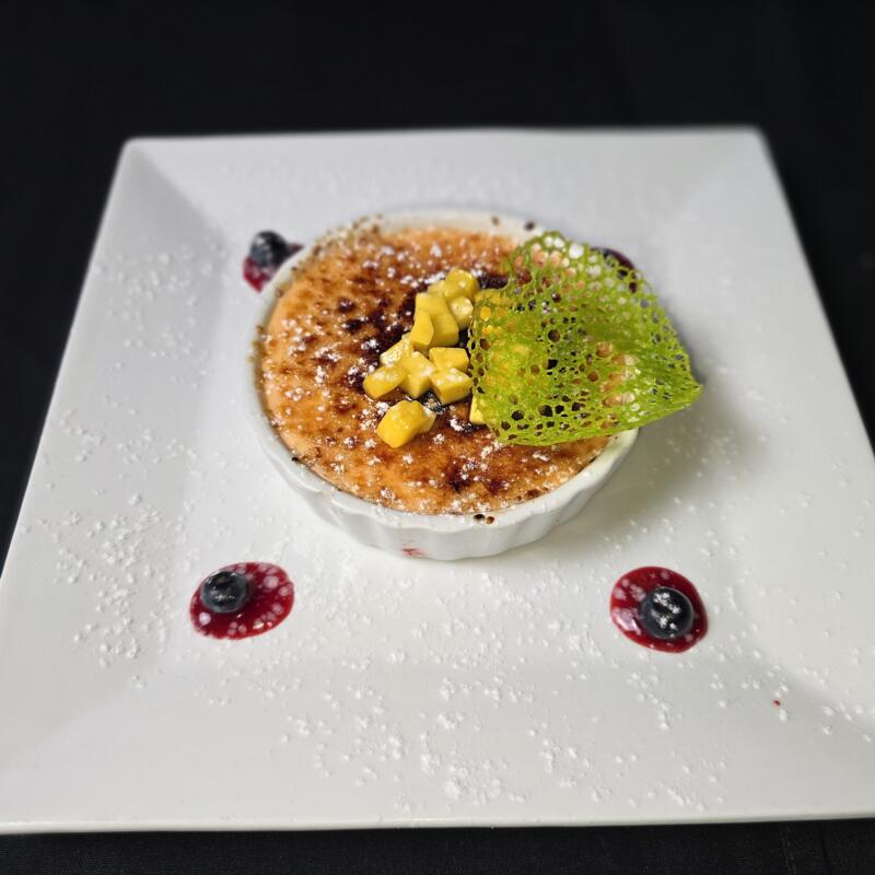 Dragon Fruit - Mango Cream Brulee photo