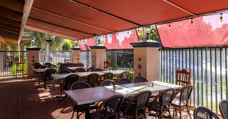 Exterior, seating place on patio