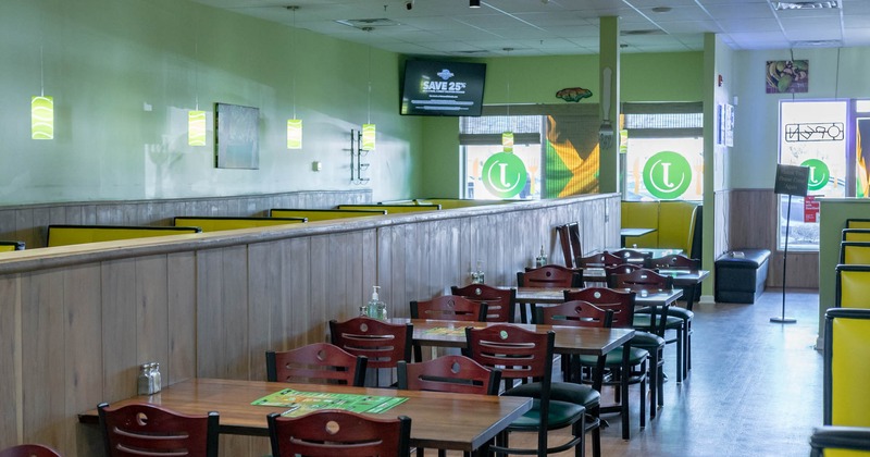 Interior, dining area