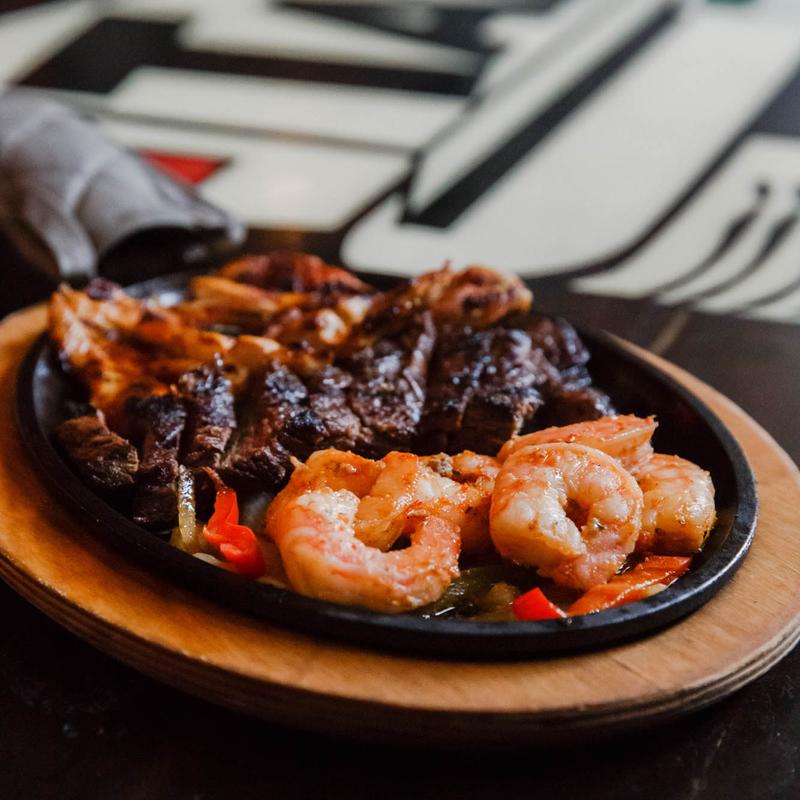 Chicken, Shrimp or Steak Fajitas photo