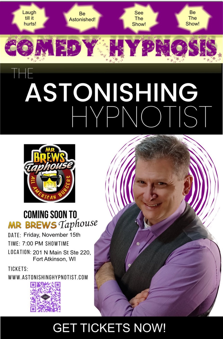 Jim Mitchell The Astonishing Hypnotist event photo