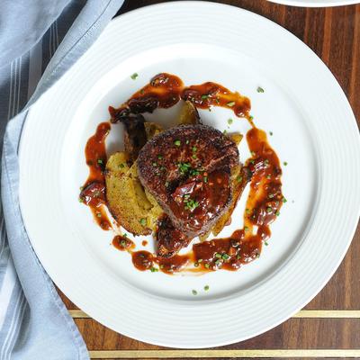 Filet Mignon, with fingerling potatoes
