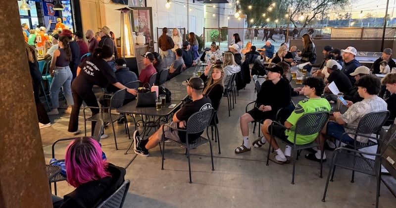 Interior seating space