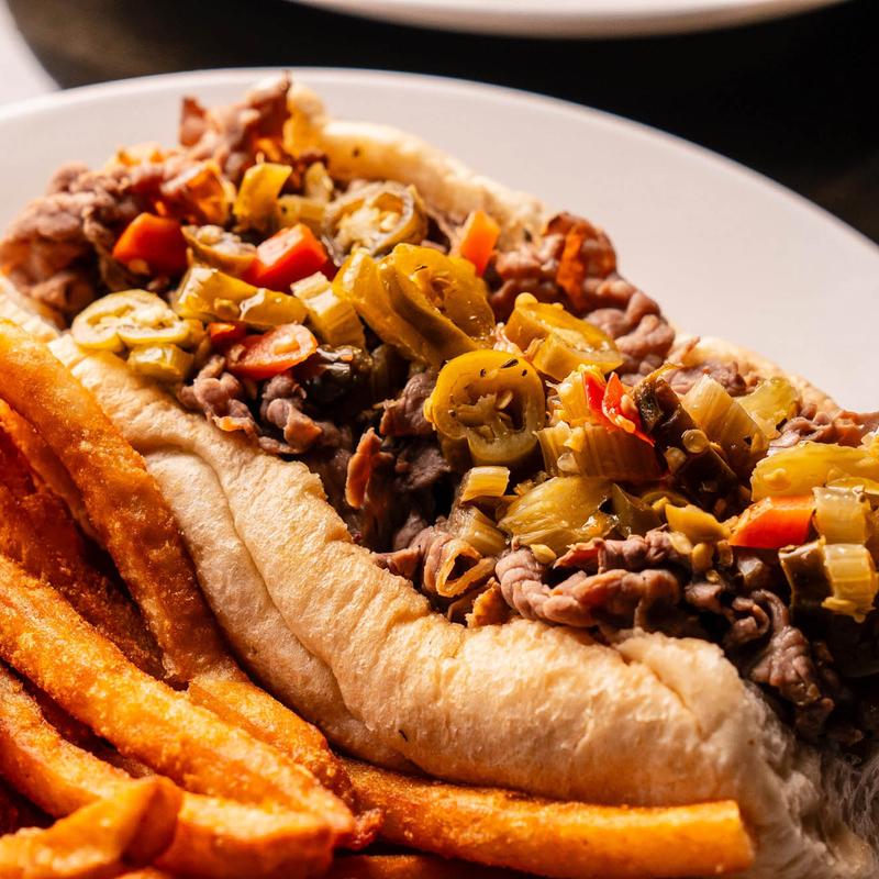 Chicago Italian Beef Sandwich photo