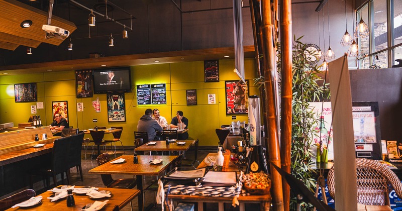 Interior, main seating area