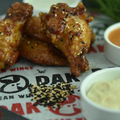 Soy N Garlic Bone-In wings.