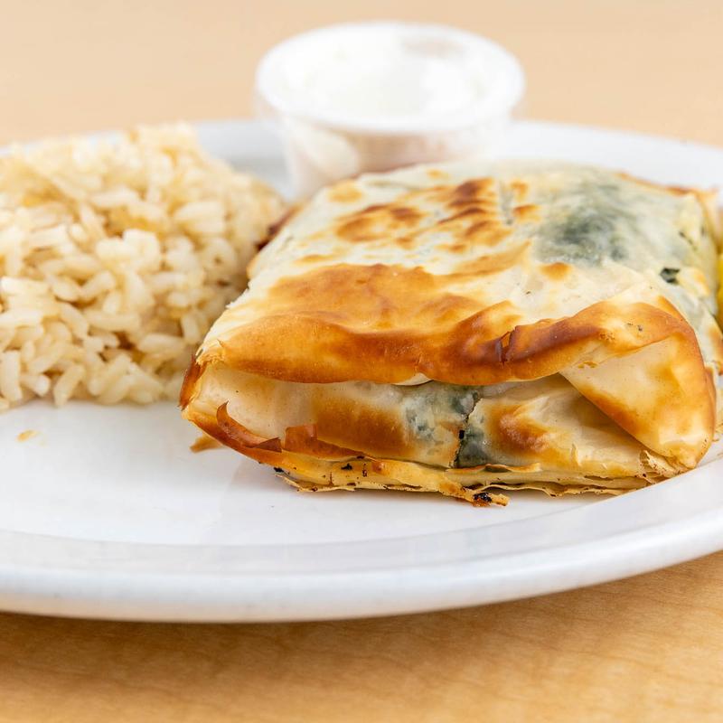 menu item 13 of 43, Spanakopita (V)