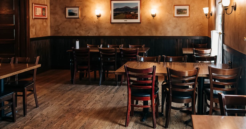 Interior, main seating space