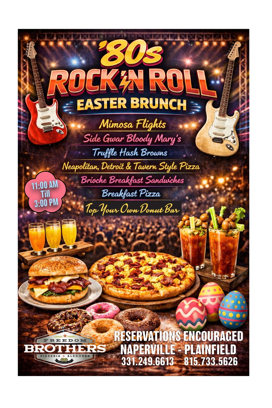 80’s Rock n Roll Easter Brunch event photo