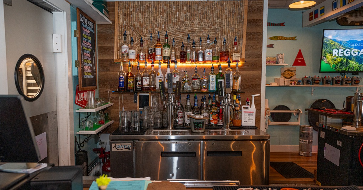 Various liquor bottles