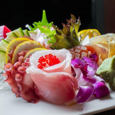 Sashimi Dinner.