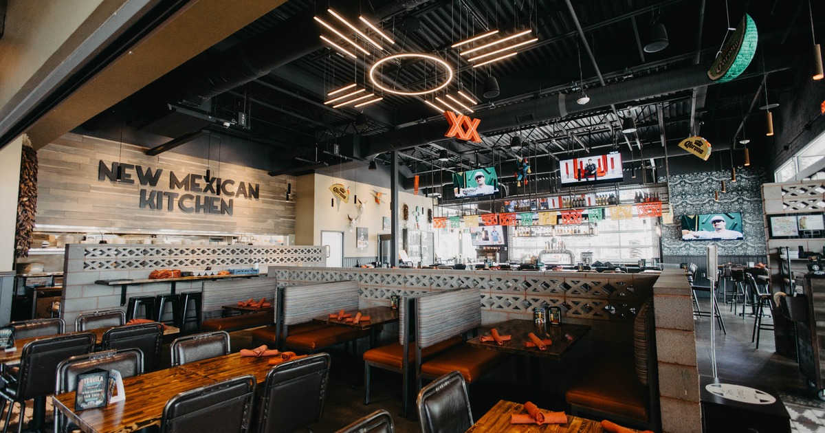 Interior, chairs, tables and restaurant booths