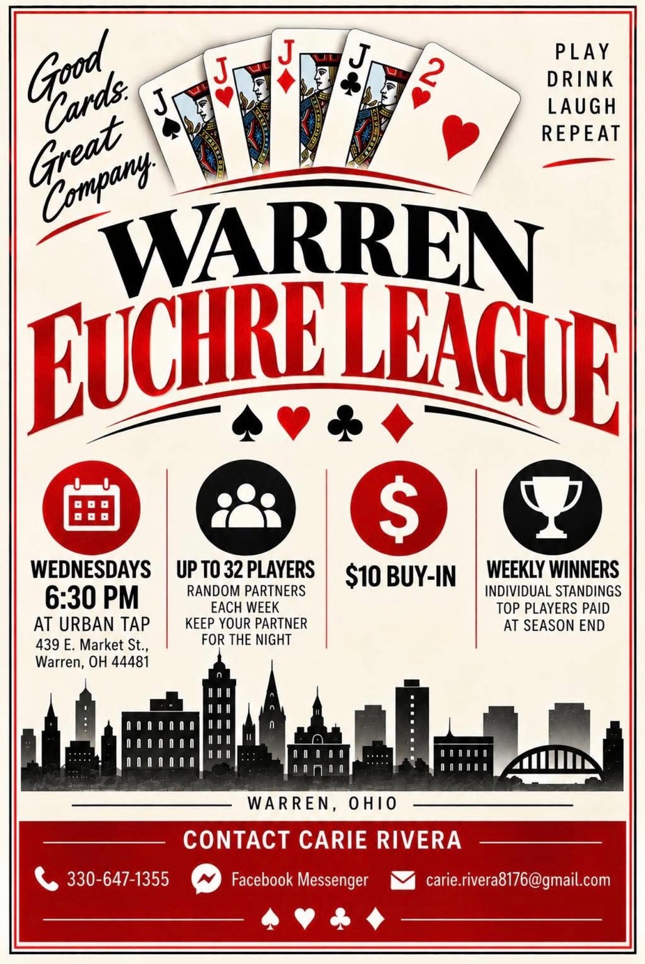 Warren Euchre League event photo