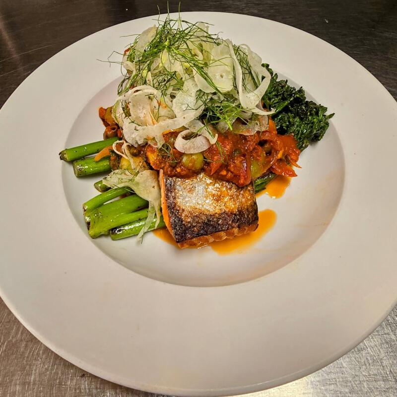 Salmon Puttanesca photo