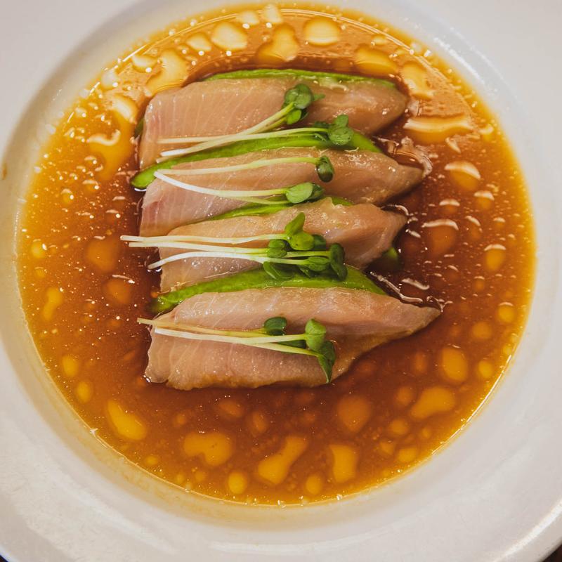 Truffled Hamachi Sashimi photo