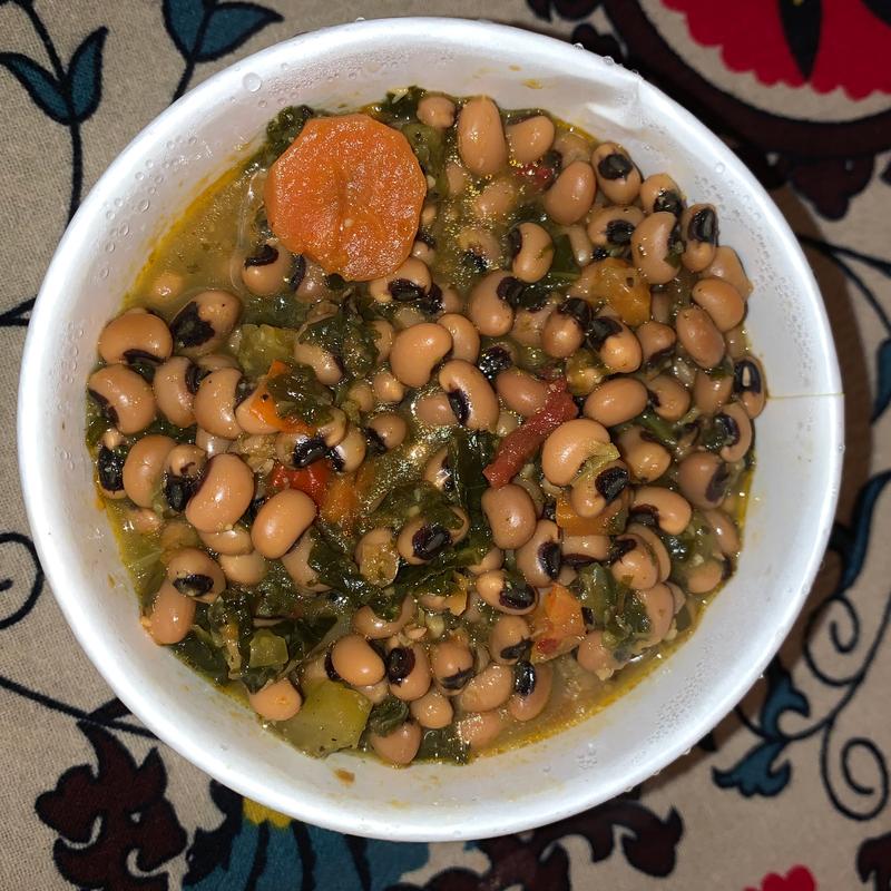 Blackeyed Peas & Veggies #local #organic #gf photo