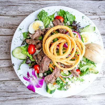 Duffy's Steak Tip Salad.