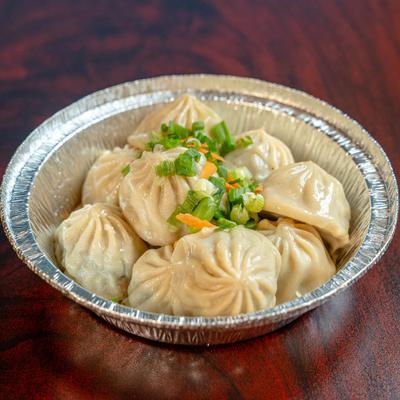 Chicken Momocha dumplings.